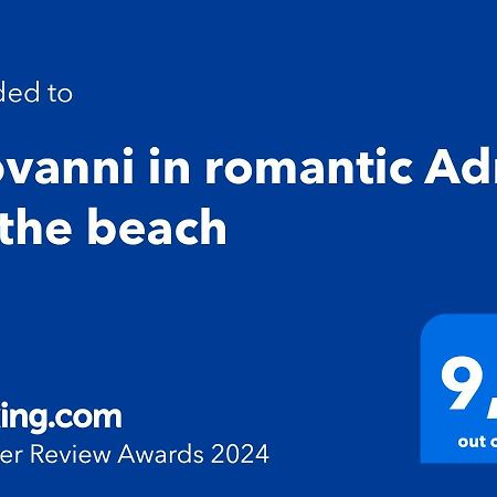 דירות לידו די פומפוזה Giovanni In Romantic Adria On The Beach מראה חיצוני תמונה