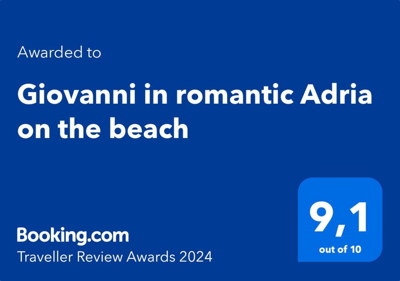 דירות לידו די פומפוזה Giovanni In Romantic Adria On The Beach מראה חיצוני תמונה